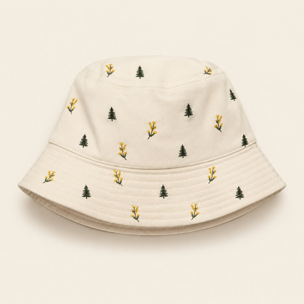 Bloom Bucket Hat - Cream