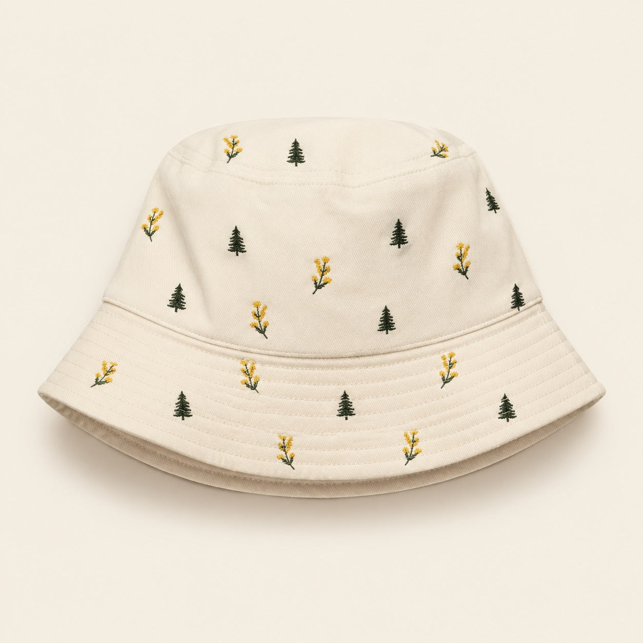 Bloom Bucket Hat - Cream