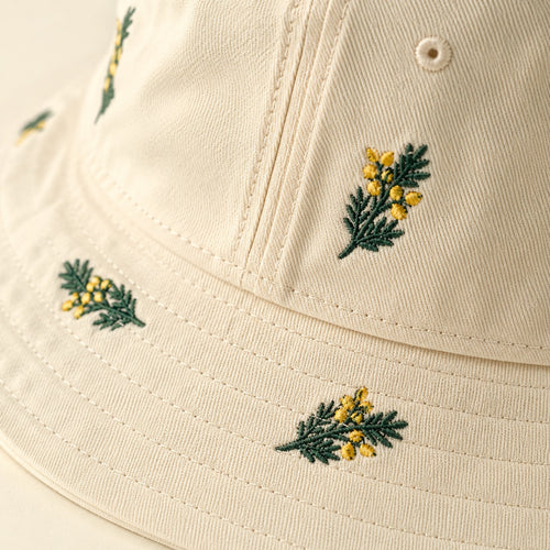Bloom Bucket Hat - Cream