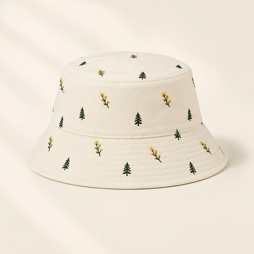 Bloom Bucket Hat - Cream