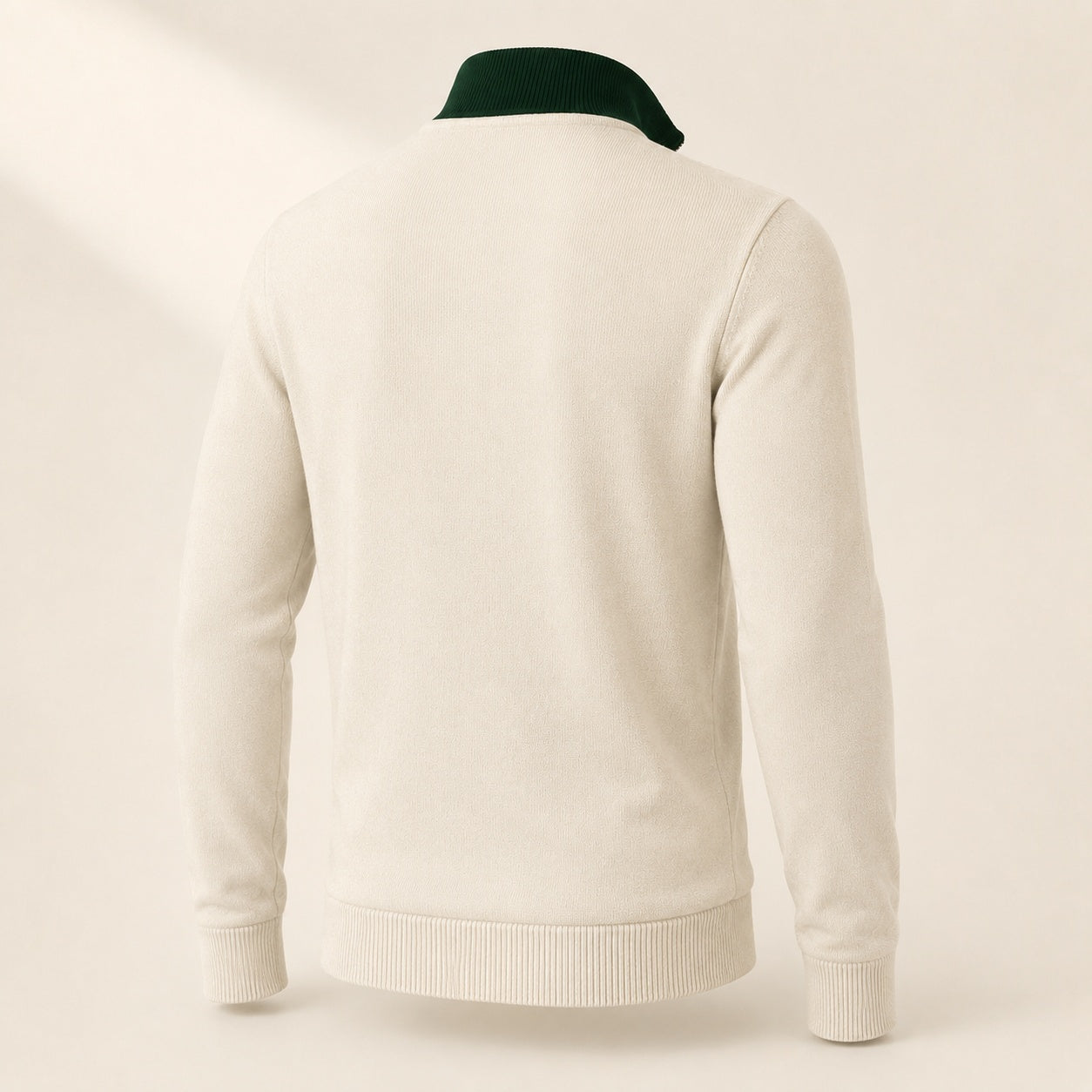 Club Quarter-Zip Knit - Cream